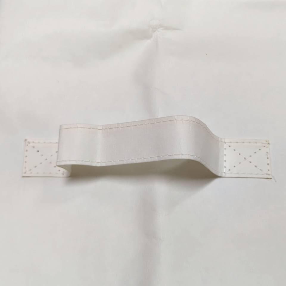 白色紙質拉鍊袋(40x46x35cm)