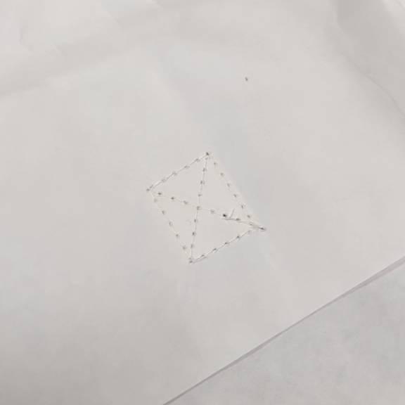 白色紙質拉鍊袋(40x46x35cm)