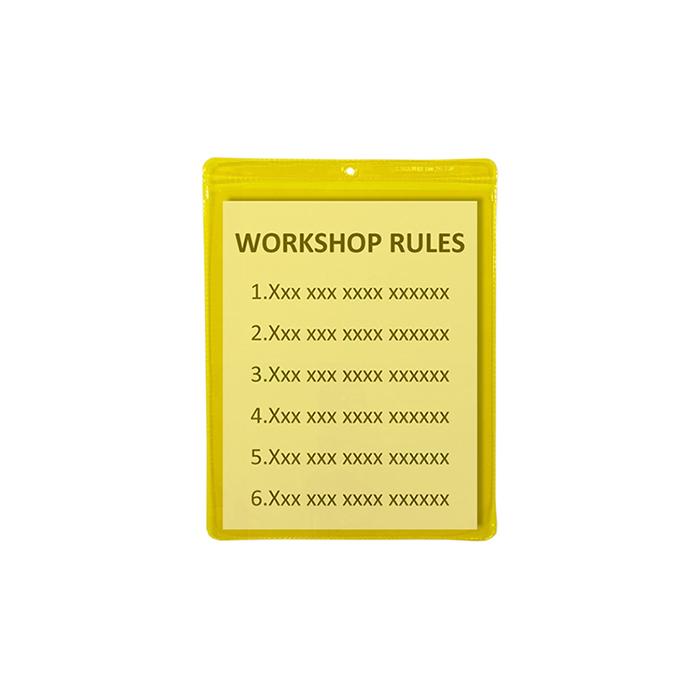 透明信封袋(黃色)